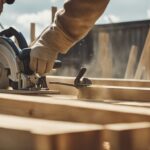 Strong and sturdy barn under construction in Niagara Region Ontario